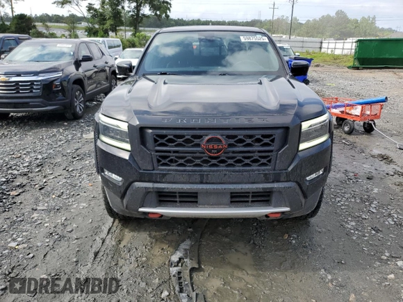 2022 Nissan Frontier SV with VIN 1N6ED1EJ2NN647072, listed as a Copart auction lot 59875525 with 76,065 mi miles and Salvage title. Bid and sale history available at DreamBid. Image 5.