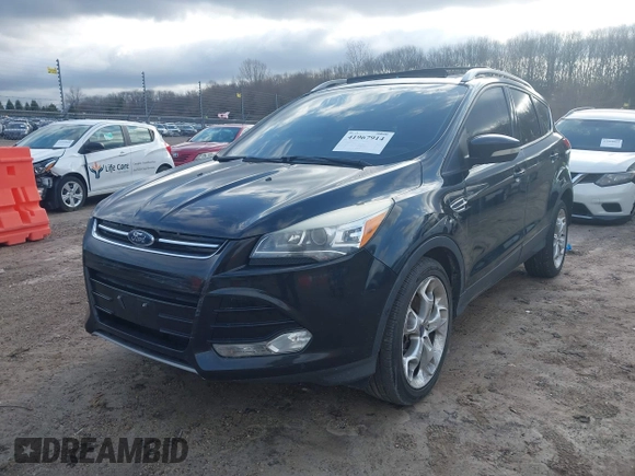 2015 Ford Escape Titanium with VIN 1FMCU9J96FUC11476, listed as a IAAI auction lot 41967914 with 149,341 mi miles. Bid and sale history available at carsss.com. Image 17.