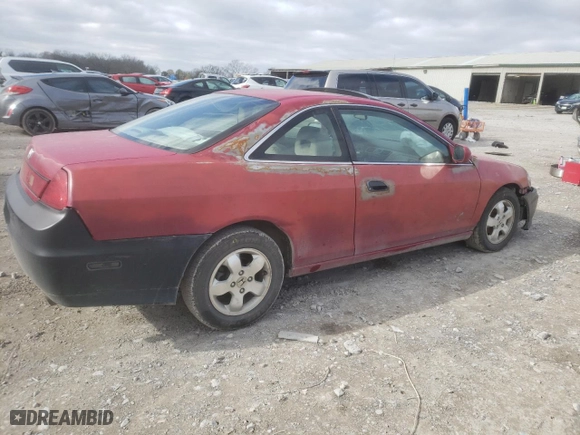 2001 Honda Accord Cpe EX with VIN 1HGCG32571A025185, listed as a Copart auction lot 41672155 with 222,800 mi miles and Salvage Title. Bid and sale history available at carsss.com. Image 3.