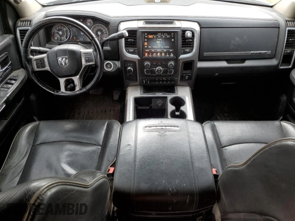 2015 Ram 2500 Longhorn with VIN 3C6UR5PL9FG602993, listed as a Copart auction lot 57518015 with 340,119 mi miles and Salvage title. Bid and sale history available at DreamBid. Image 8.