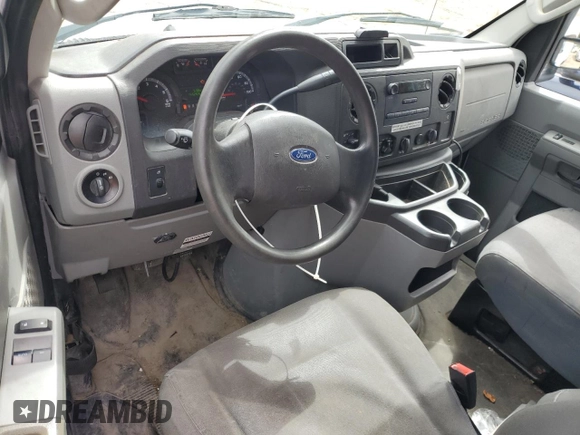2019 Ford Econoline Commercial with VIN 1FDXE4FS1KDC07794, listed as a Copart auction lot 53610655 with 145,265 mi miles and Clean Title. Bid and sale history available at DreamBid. Image 8.