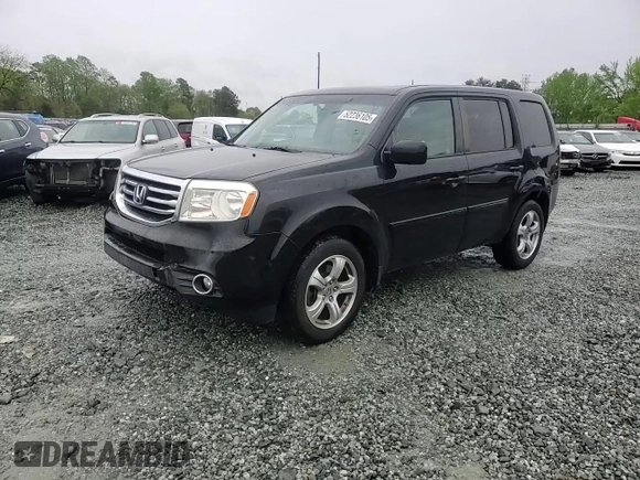 2012 Honda Pilot EX-L with VIN 5FNYF4H7XCB032647, listed as a Copart auction lot 52236105 with 136,733 mi miles and Salvage Title. Bid and sale history available at DreamBid. Image 12.