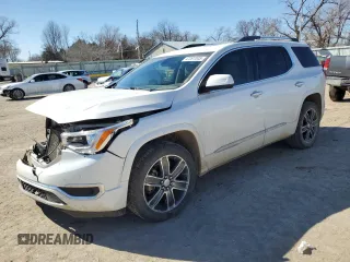 2017 GMC Acadia Denali with VIN 1GKKNPLS6HZ313128, listed as a Copart auction lot 47297045 with 126,233 mi miles and Salvage Title. Bid and sale history available at carsss.com. Image 1.