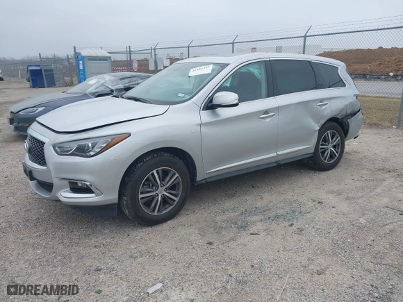 2018 Infiniti QX60 with VIN 5N1DL0MM0JC517011, listed as a IAAI auction lot 41496353 with 46,336 mi miles. Bid and sale history available at carsss.com. Image 17.
