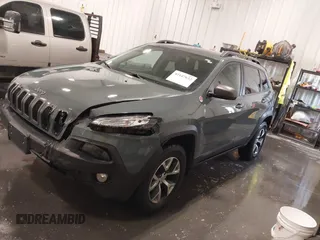 2015 Jeep Cherokee Trailhawk with VIN 1C4PJMBB4FW528633, listed as a IAAI auction lot 42147632 with 166,669 mi miles and . Bid and sale history available at DreamBid. Image 19.