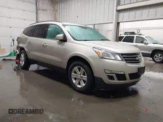 2014 Chevrolet Traverse LT with VIN 1GNKVGKD6EJ192293, listed as a IAAI auction lot 41194571 with 92,631 mi miles. Bid and sale history available at carsss.com. Image 1.