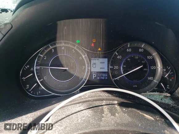2012 Infiniti QX56 8-passenger with VIN JN8AZ2ND0C9716452, listed as a Copart auction lot 84933724 with 127,884 mi miles and Salvage Title. Bid and sale history available at carsss.com. Image 9.