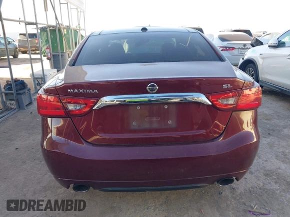 2017 Nissan Maxima SV with VIN 1N4AA6AP0HC442695, listed as a IAAI auction lot 41736289 with 124,423 mi miles. Bid and sale history available at carsss.com. Image 17.