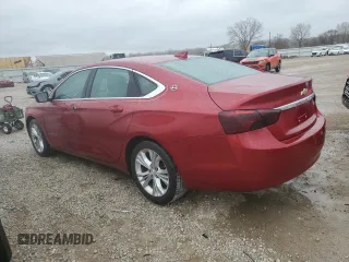 2015 Chevrolet Impala LT with VIN 2G1115SLXF9243487, listed as a Copart auction lot 49221245 with 192,235 mi miles and Salvage Title. Bid and sale history available at DreamBid. Image 2.