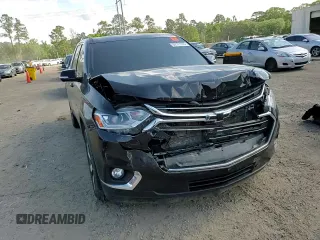 2020 Chevrolet Traverse LT with VIN 1GNERHKW2LJ300026, listed as a Copart auction lot 57171145 with 57,099 mi miles and Salvage title. Bid and sale history available at DreamBid. Image 14.
