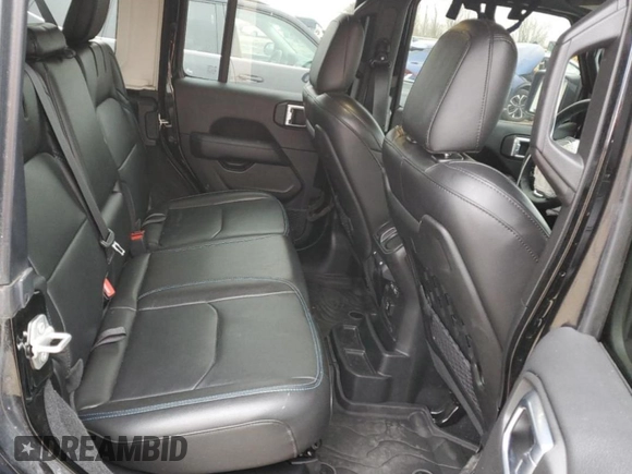 2023 Jeep Wrangler Rubicon z VIN 1C4JJXR63PW566503, wystawiony jako Copart lot #49884605 z przebiegiem 19 304 mil mil oraz Szkoda całkowita • Salvage title. Historia ofert i sprzedaży dostępna na DreamBid. Obrazek 10.