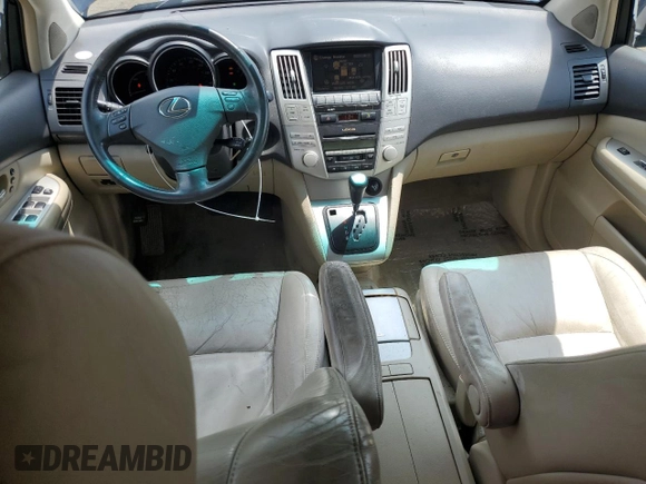 2006 Lexus RX 400h with VIN JTJHW31U360011844, listed as a Copart auction lot 64937715 with 299,187 mi miles and Clean title. Bid and sale history available at DreamBid. Image 8.
