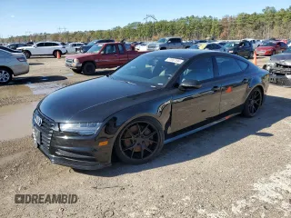 2016 Audi A7 3.0 Premium Plus with VIN WAUWGAFC8GN129742, listed as a Copart auction lot 37667594 with 115,946 mi miles. Bid and sale history available at carsss.com. Image 1.