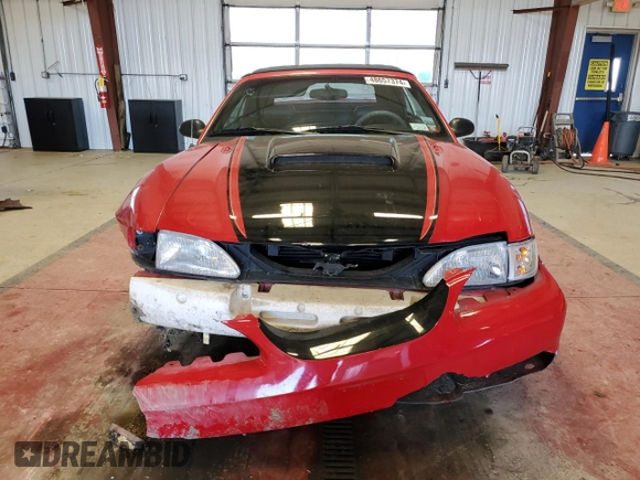 1995 Ford Mustang with VIN 1FALP4448SF223731, listed as a Copart auction lot 48657374 with 163,680 mi miles and Non repairable. Bid and sale history available at DreamBid. Image 5.
