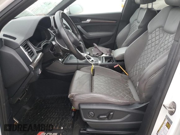 2018 Audi SQ5 Premium Plus with VIN WA1A4AFY3J2223449, listed as a Copart auction lot 74934134 with Not Provided miles and Salvage Title. Bid and sale history available at DreamBid. Image 7.