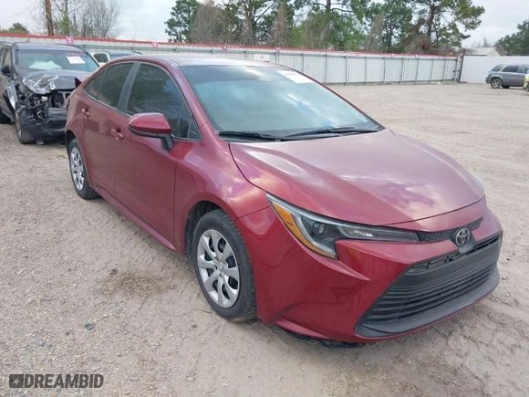 2023 Toyota Corolla LE with VIN 5YFB4MDE9PP068145, listed as a IAAI auction lot 41805455 with 18,435 mi miles. Bid and sale history available at carsss.com. Image 1.