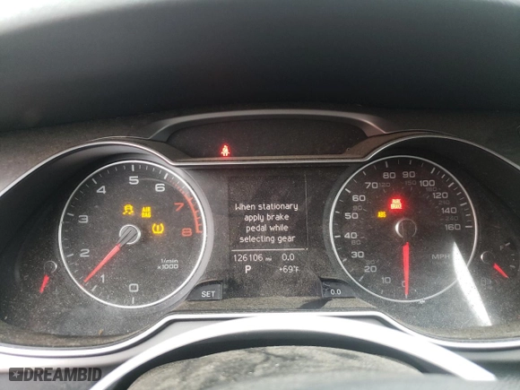 2013 Audi allroad Premium with VIN WA19FAFL6DA183136, listed as a Copart auction lot 64840834 with 126,106 mi miles and Salvage Title. Bid and sale history available at carsss.com. Image 9.