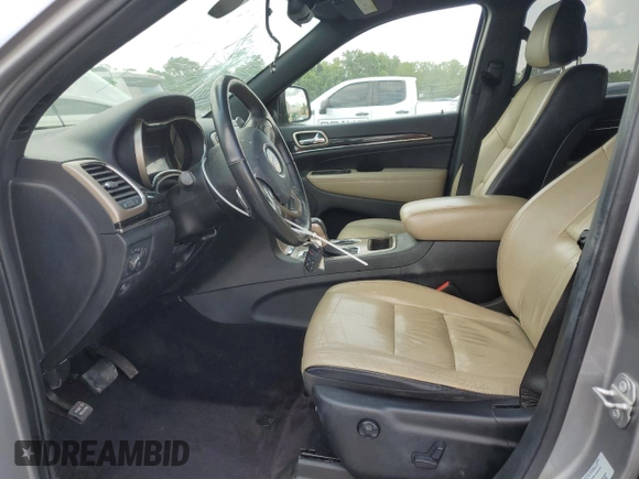 2016 Jeep Grand Cherokee Limited 75th Anniversary with VIN 1C4RJEBG5GC369618, listed as a Copart auction lot 60269055 with 83,494 mi miles and Salvage title. Bid and sale history available at DreamBid. Image 7.