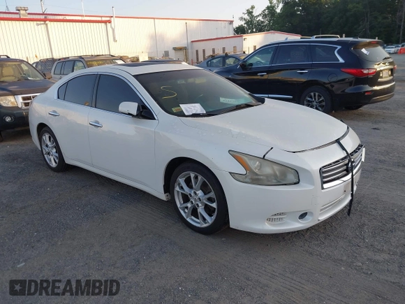 2012 Nissan Maxima S z VIN 1N4AA5AP9CC805076, wystawiony jako IAAI lot #42427022 z przebiegiem Nie podano mil oraz . Historia ofert i sprzedaży dostępna na DreamBid. Obrazek 1.