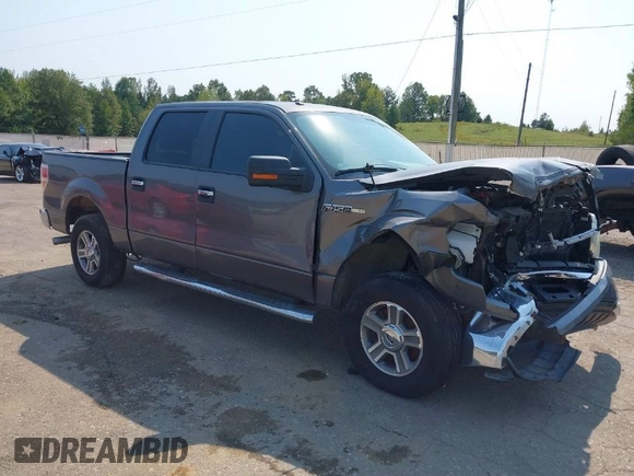 2014 Ford F-150 XL with VIN 1FTFW1CF2EKF75517, listed as a IAAI auction lot 40534480 with 121,035 mi miles. Bid and sale history available at carsss.com. Image 1.