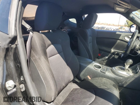 2015 Nissan 370Z with VIN JN1AZ4EH8FM444456, listed as a Copart auction lot 67407134 with 58,513 mi miles and Salvage Title. Bid and sale history available at carsss.com. Image 10.