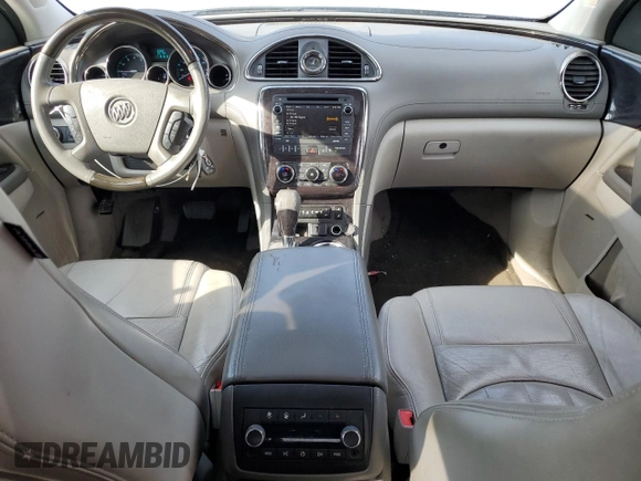 2015 Buick Enclave Leather with VIN 5GAKVBKD6FJ309160, listed as a Copart auction lot 51148035 with 126,323 mi miles and Salvage Title. Bid and sale history available at carsss.com. Image 8.