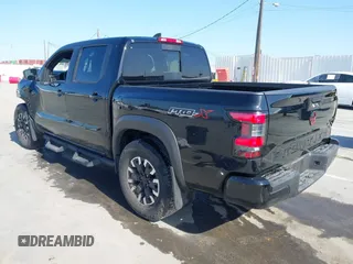 2024 Nissan Frontier SL with VIN 1N6ED1EJ4RN650125, listed as a IAAI auction lot 42193443 with 14,282 mi miles and . Bid and sale history available at DreamBid. Image 3.