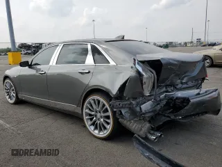 2016 Cadillac CT6 Premium Luxury AWD with VIN 1G6KF5RS6GU148166, listed as a Copart auction lot 59566185 with 112,274 mi miles and Salvage title. Bid and sale history available at DreamBid. Image 2.
