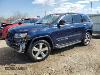2014 Jeep Grand Cherokee Limited with VIN 1C4RJFBG2EC398173, listed as a Copart auction lot 50540355 with 157,195 mi miles and Salvage Title. Bid and sale history available at carsss.com. Image 1.
