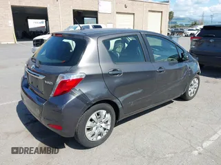 2013 Toyota Yaris L with VIN JTDKTUD36DD545176, listed as a IAAI auction lot 41953993 with 108,626 mi miles. Bid and sale history available at carsss.com. Image 4.