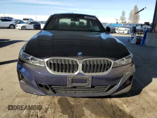 2023 BMW 3 Series 330i with VIN 3MW69FF07P8D13456, listed as a Copart auction lot 50089695 with 15,951 mi miles and Salvage Title. Bid and sale history available at carsss.com. Image 5.