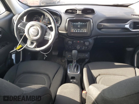 2020 Jeep Renegade Latitude with VIN ZACNJBBB6LPL85654, listed as a Copart auction lot 42907475 with 32,168 mi miles and Salvage Title. Bid and sale history available at carsss.com. Image 8.