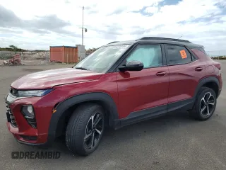2021 Chevrolet TrailBlazer RS with VIN KL79MTSL2MB116764, listed as a Copart auction lot 62769104 with 30,183 mi miles and Salvage Title. Bid and sale history available at DreamBid. Image 1.