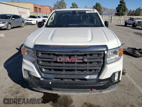 2022 GMC Canyon 4WD AT4 w/Leather with VIN 1GTG6FEN2N1200285, listed as a Copart auction lot 44564205 with 118,711 mi miles and Salvage Title. Bid and sale history available at carsss.com. Image 5.