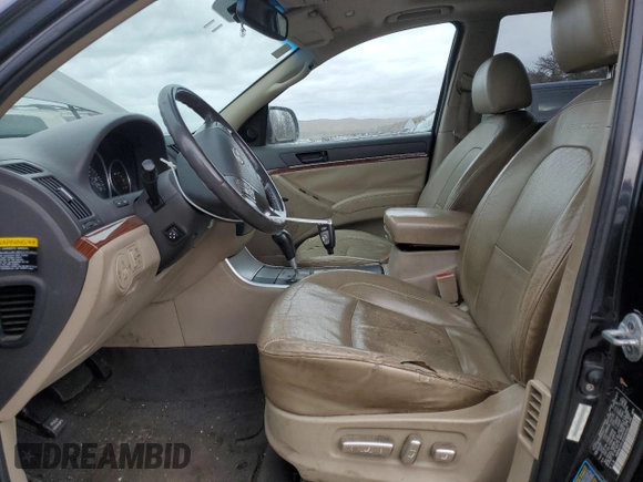 2008 Hyundai Veracruz GLS with VIN KM8NU73C48U065927, listed as a Copart auction lot 47870955 with 125,738 mi miles and Clean title. Bid and sale history available at DreamBid. Image 7.