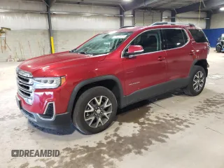 2021 GMC Acadia SLE with VIN 1GKKNRL4XMZ129267, listed as a Copart auction lot 74188083 with 33,678 mi miles. Bid and sale history available at carsss.com. Image 1.