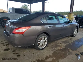 2012 Nissan Maxima 3.5 SV with VIN 1N4AA5AP6CC857555, listed as a Copart auction lot 83417254 with 0 mi miles and Salvage Title. Bid and sale history available at carsss.com. Image 3.