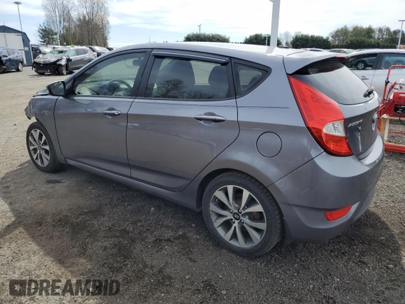 2016 Hyundai Accent Sport with VIN KMHCU5AE4GU270582, listed as a Copart auction lot 50490814 with 117,269 mi miles and Salvage Title. Bid and sale history available at carsss.com. Image 2.