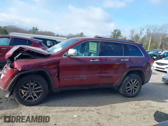 2021 Jeep Grand Cherokee 80th Anniversary with VIN 1C4RJFBG4MC579984, listed as a IAAI auction lot 41242952 with 120,151 mi miles and . Bid and sale history available at DreamBid. Image 15.