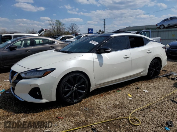 2020 Nissan Maxima SR с VIN 1N4AA6EV5LC376744, выставлен на аукционе Copart как лот 54367555 с пробегом 13 828 миль миль и Списание • Salvage title. История ставок и продаж доступна на DreamBid. Изображение 1.