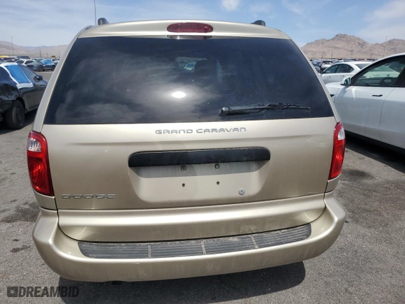 2005 Dodge Caravan SE with VIN 1D4GP24R15B423182, listed as a Copart auction lot 51982755 with 130,932 mi miles and Salvage Title. Bid and sale history available at carsss.com. Image 6.