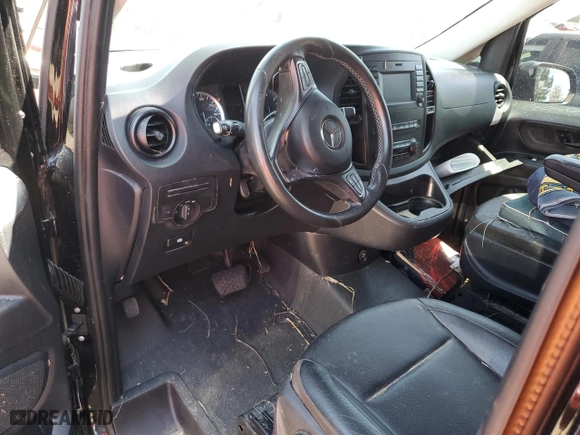 2017 Mercedes-Benz Metris Passenger Van with VIN WD4PG2EE0H3336516, listed as a Copart auction lot 58346063 with 0 mi miles. Bid and sale history available at carsss.com. Image 8.