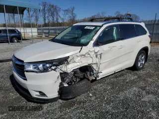 2015 Toyota Highlander Limited z VIN 5TDDCRFH5FS009440, wystawiony jako Copart lot #48579615 z przebiegiem 155 435 mil mil oraz Szkoda całkowita • Salvage title. Historia ofert i sprzedaży dostępna na DreamBid. Obrazek 1.