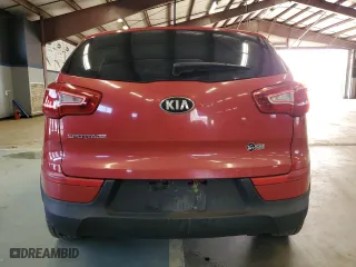 2013 Kia Sportage LX with VIN KNDPBCA21D7380926, listed as a Copart auction lot 53305575 with 144,308 mi miles and Clean Title. Bid and sale history available at carsss.com. Image 6.