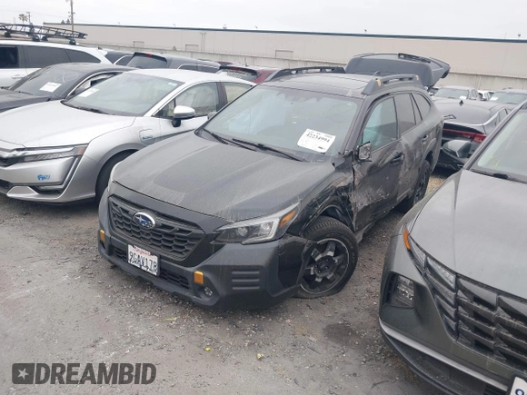 2023 Subaru Outback Wilderness with VIN 4S4BTGUD5P3208191, listed as a IAAI auction lot 42234994 with 28,741 mi miles and . Bid and sale history available at DreamBid. Image 2.