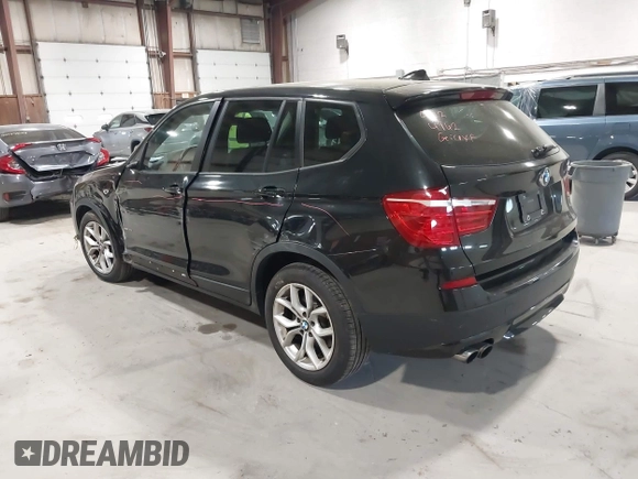 2014 BMW X3 xDrive35i with VIN 5UXWX7C54E0K31267, listed as a IAAI auction lot 42138926 with 61,244 mi miles and . Bid and sale history available at DreamBid. Image 3.