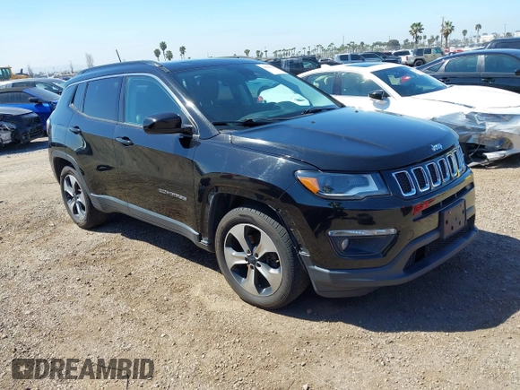 2017 Jeep Compass Latitude with VIN 3C4NJCBB6HT605934, listed as a IAAI auction lot 41846329 with 145,275 mi miles and . Bid and sale history available at DreamBid. Image 1.