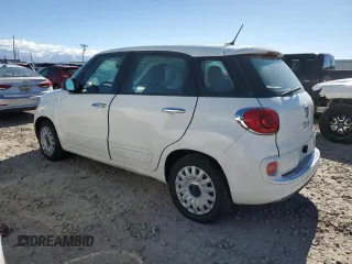 2014 FIAT 500L Pop with VIN ZFBCFAAH1EZ015571, listed as a Copart auction lot 46951065 with Not Provided miles and Salvage Title. Bid and sale history available at DreamBid. Image 2.