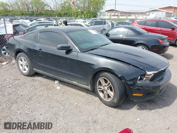 2012 Ford Mustang V6 Premium with VIN 1ZVBP8AM3C5274138, listed as a IAAI auction lot 42060091 with 228,384 mi miles. Bid and sale history available at carsss.com. Image 1.