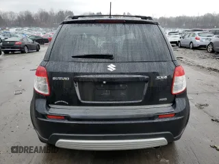 2012 Suzuki SX4 Crossover with VIN JS2YB5A31C6308000, listed as a Copart auction lot 83528134 with 0 mi miles and Salvage Title. Bid and sale history available at carsss.com. Image 6.